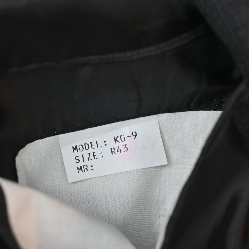 Gerald Austin 43R 36x32 Gray‎ Glenn Check 100% Wool Mens Jacket Pants Suit